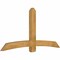 Ekena Millwork Bellingham Rough Sawn Timber Gable Bracket, Western Red Cedar, 84"W x 42"H x 4"D x 6"F, 12/12 Pitch GBW084X42X0406BEL00RWR - alternate 4